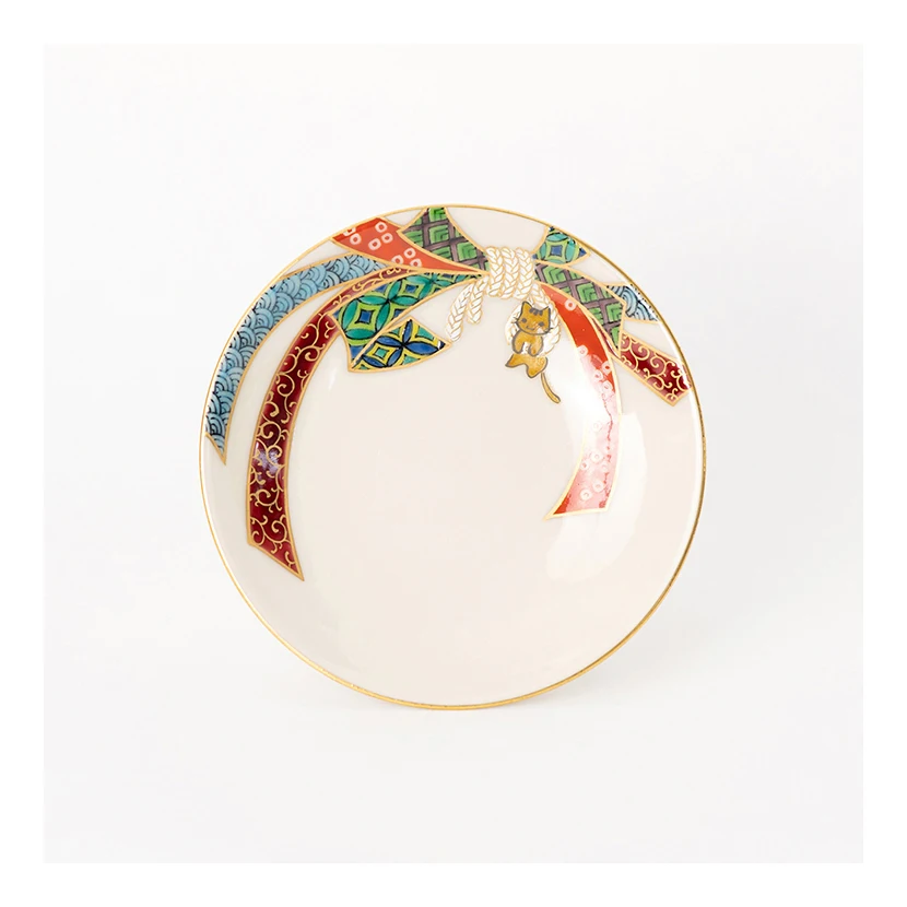 Japanese small tapas plates round dish small decorative plate
