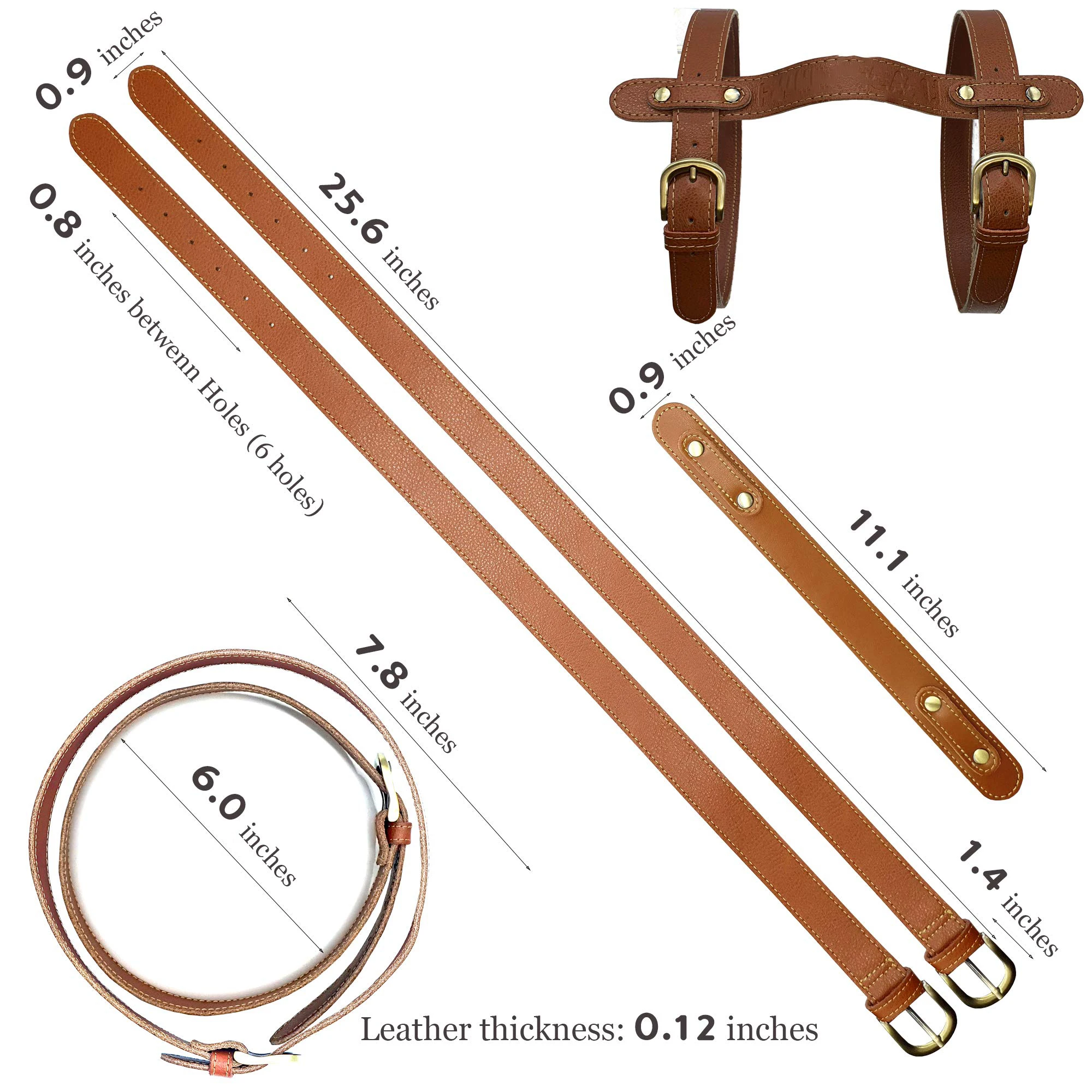 Outdoor & Picnic Mat Blanket Carry Strap Blanket Leather Belt for Camping Picnic Mats Blankets Festivals Picnics Beaches