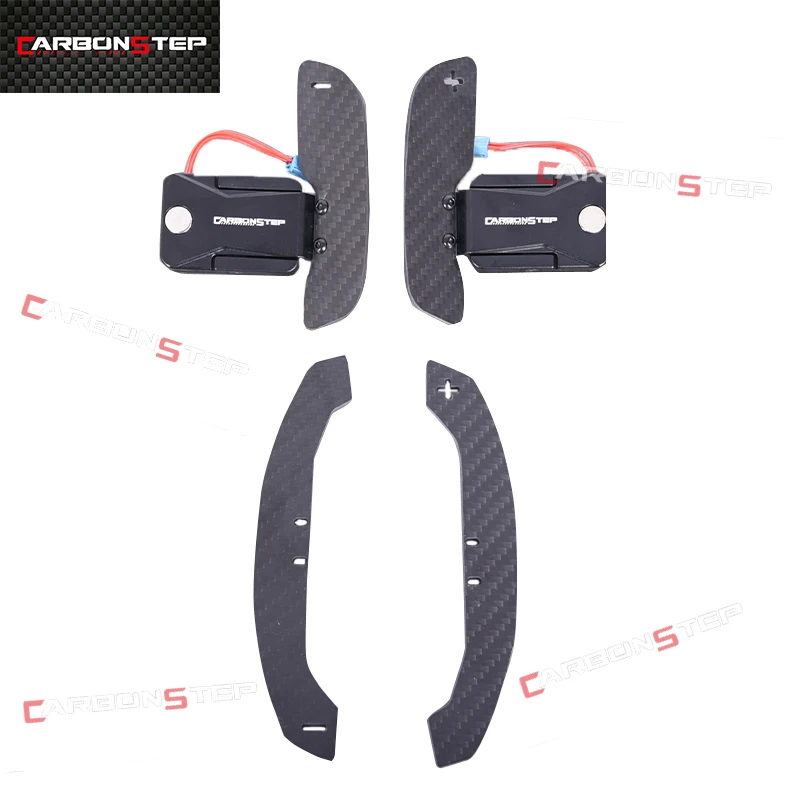 For BMW M3 G80 M4 G82 G83 M5 F90 Magnetic Paddle Shifters Steering Wheel Extension Shifters Carbon Fiber Replacement
