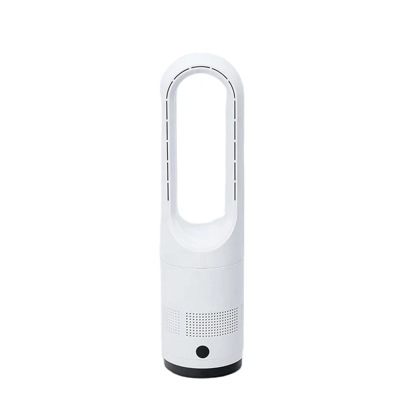 Household Air Cooler Circulation Noiseless Bladeless Tower Fan With Remote Control