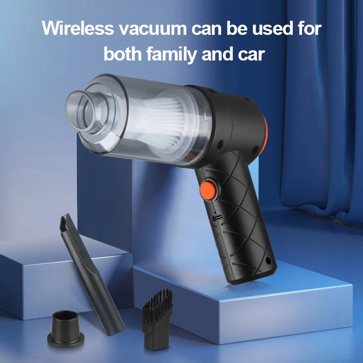 Cordless Handheld Vacuum Portable 3 in 1 Handheld Rechargeable Car Vacuum Cleaner  for Home Office Car Cleaning