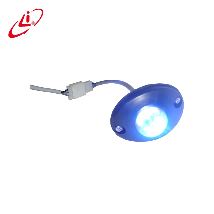 LIYI High Intensity Emergency Vehicle 12V Mini Amber Led Police Light Hideaway Strobe Lights