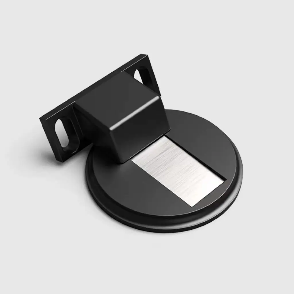 Akada Hot Selling Door Magnetic Front Door Stopper Zinc Alloy For Wooden Doors