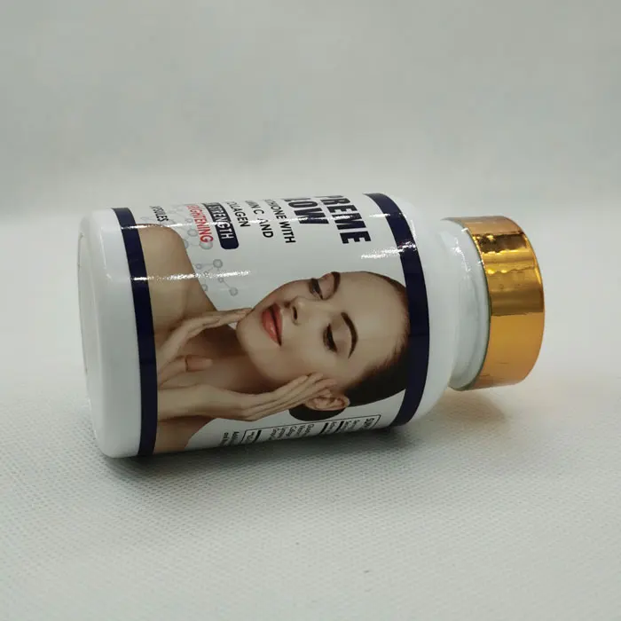 private label available collagen gluta plus vitamin C Glutathione Skin Whitening Pills capsule