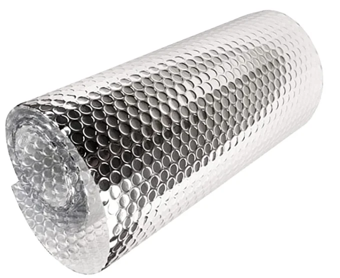 Custom logo heat sink aluminum foil to prevent heat loss suitable for all walls exclusively