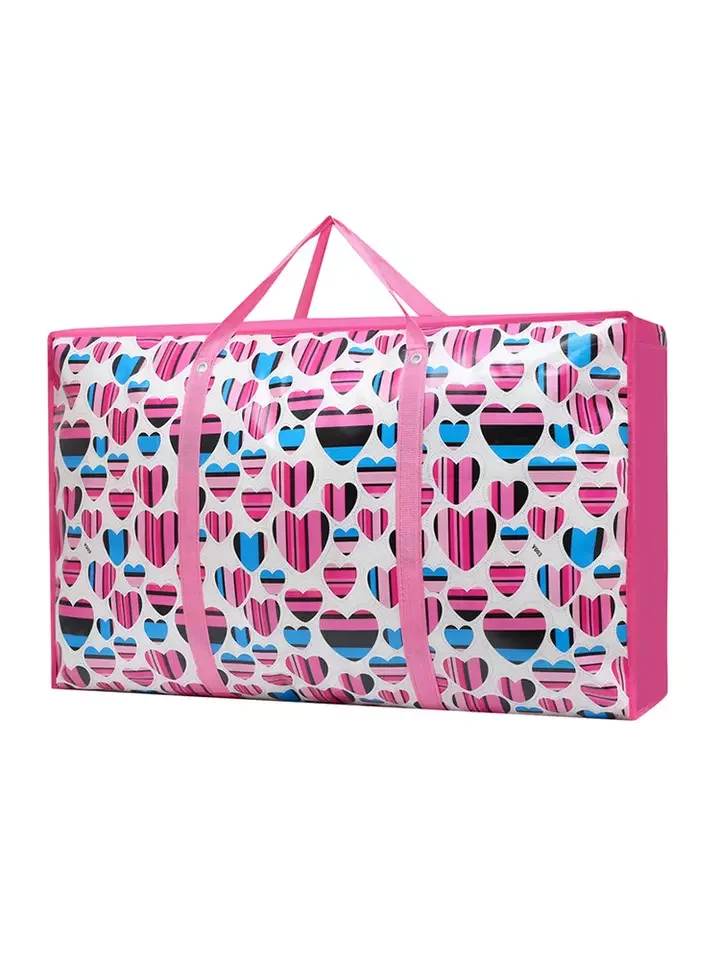 2022 New Foldable large capacity quilt clothing blanket bedding reusable Eco-friendlystorage bag