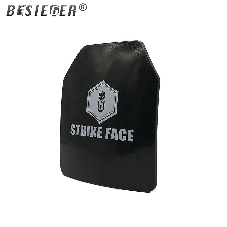 BESIEGER NIJ IIIA multi curved polyurea coated hard armor vest bulletproof plate