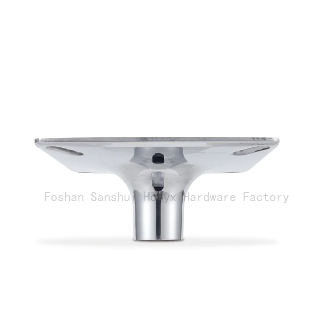 Foshan Furniture Adjustable Height Polished Metal Fitting Aluminum Alloy Swivel Office Chair Mechanisms Parts