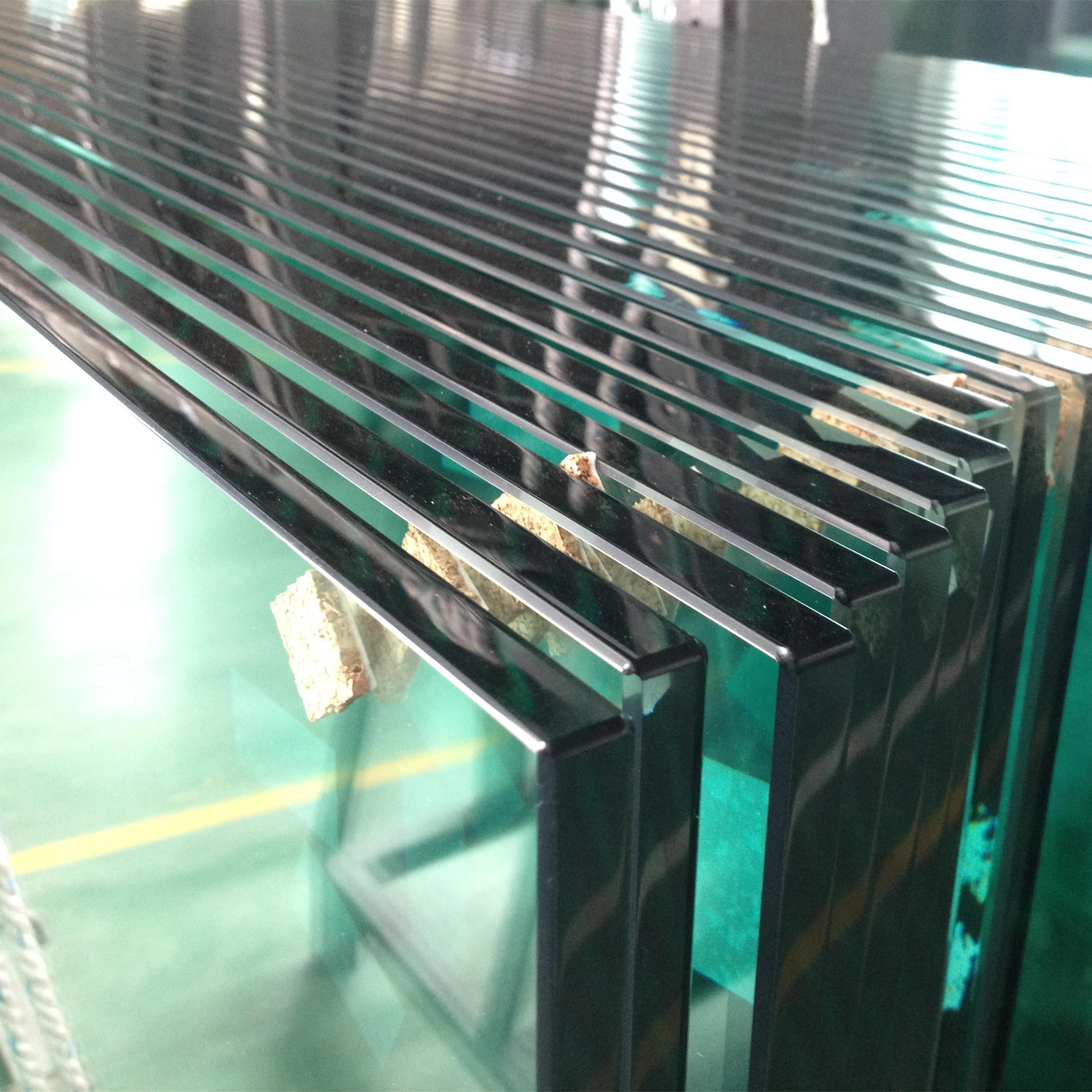 Cheap Price 6mm 8mm 10mm 12mm Clear Transparent Cut into Size Safety Toughened Balustrade Tempered Glass Panel