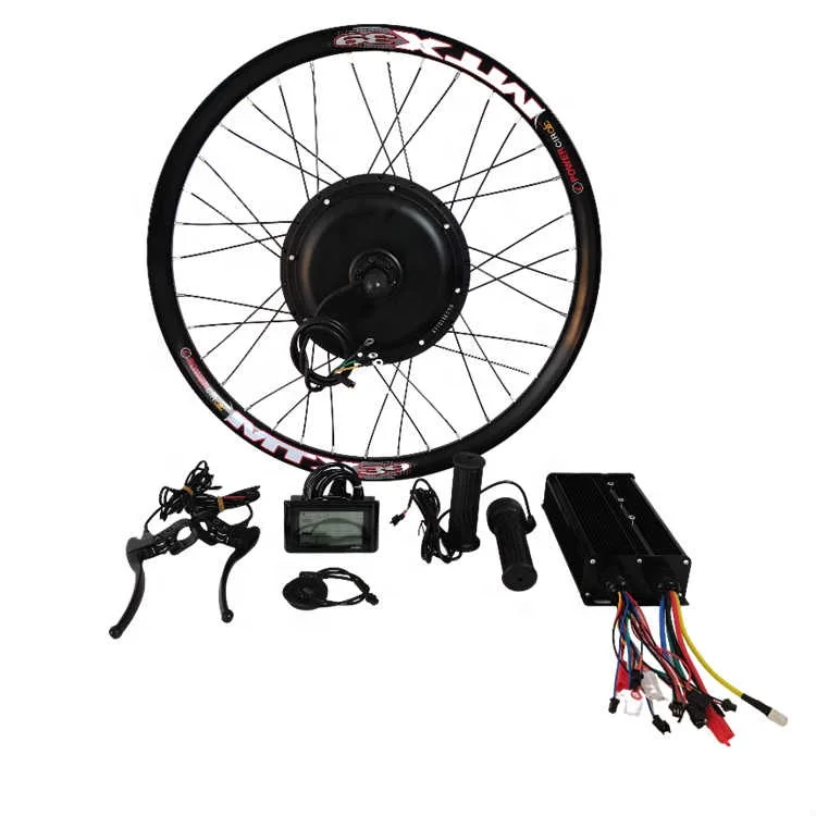 50kmh Fast Speed 26' 27.5' MTX Rim Rear Electric Bicycle Motor 1500w 2000w Ebike Conversion Kit