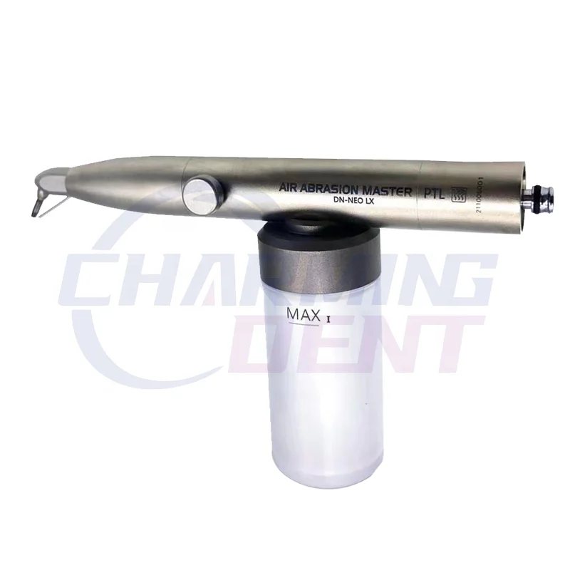 Hot sale dental lab sandblasting machine air polisher abrasion aluminum oxide sandblaster with water spray