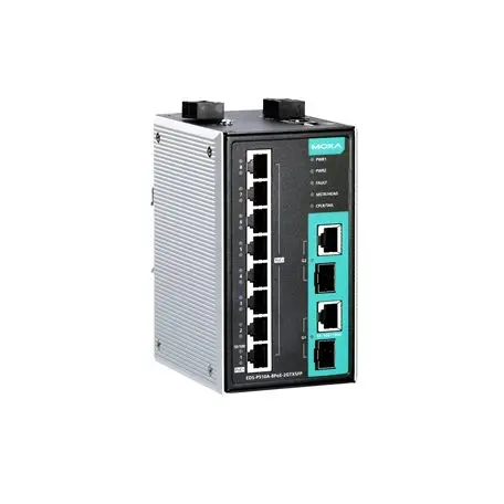 MOXA EDS-P506E серии 4 + 2-портовый гигабитный PoE управляемые коммутаторы Ethernet с IEEE 802.3af/at порты