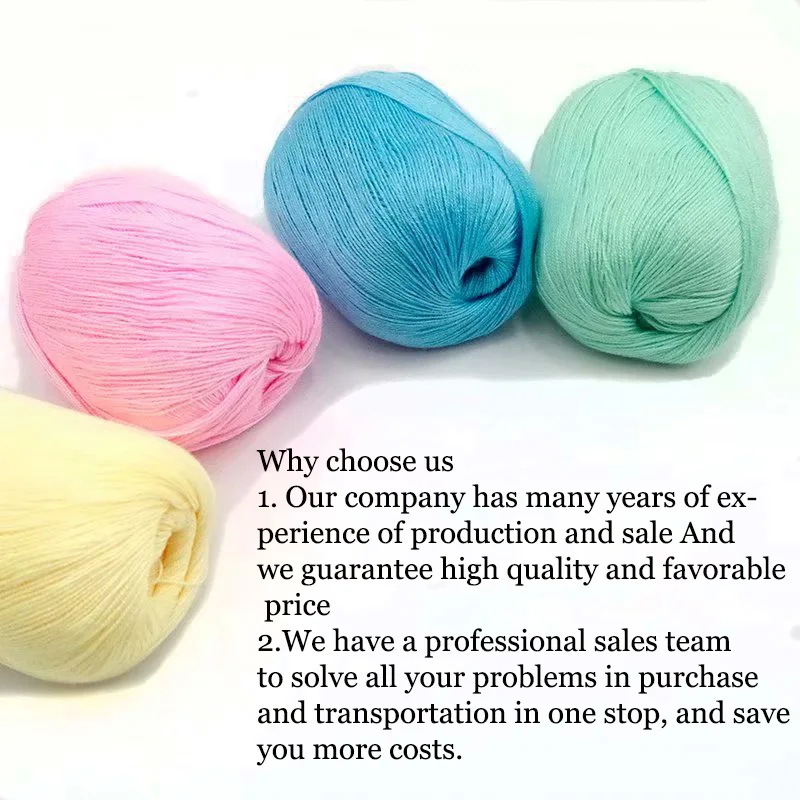 Manufacturer  acrylic cotton Markwin blend  knitting crochet sweater acrylic knitting free sample