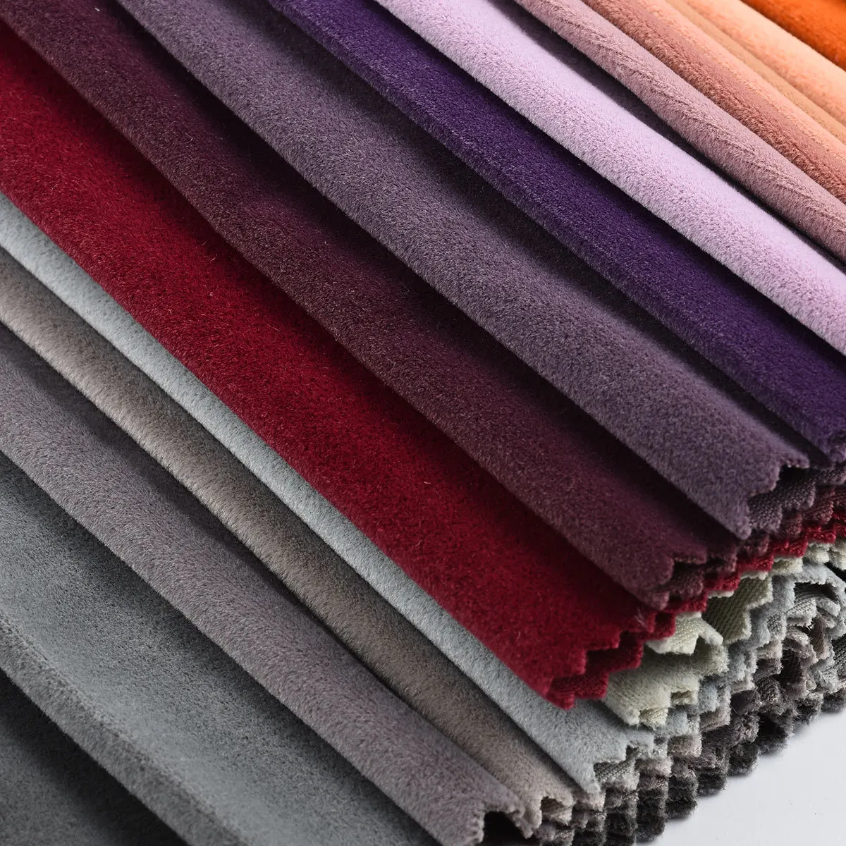 Manufacturers Wholesale Frosted Velvet Spot 250G Cushion Sofa Doll Handbag Fabric