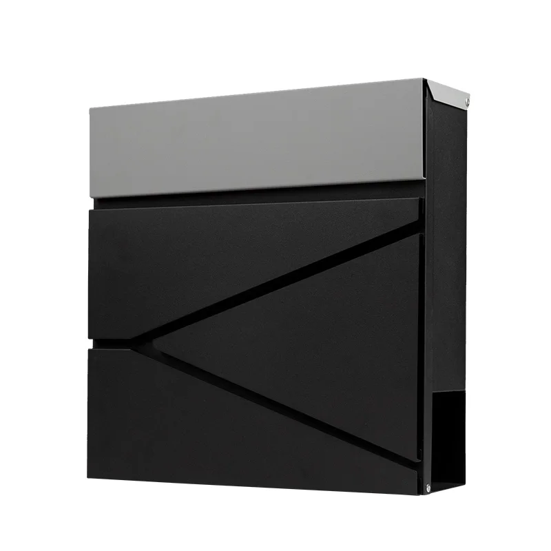 custom modern outdoor mailboxes residential Houses Outdoor mailbox for house metal wall mounted