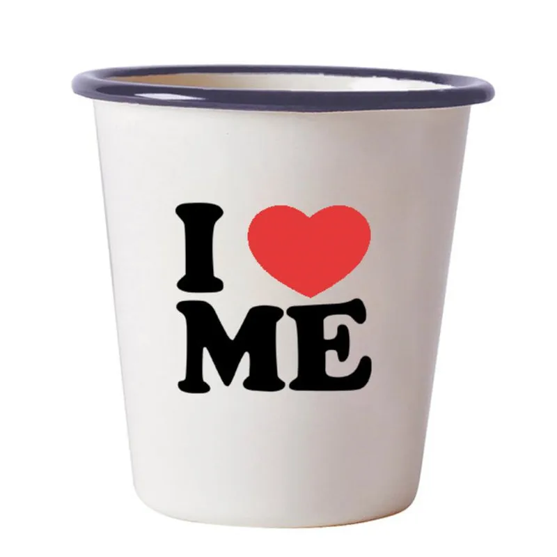 Adventure  enamel mug steel  - Morning Coffee Mug, Larger Than The Competition - 16oz (455ml) Tin Cup Campfire Mug