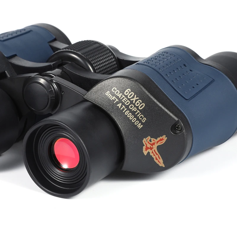 JSJM Wholesale High-Definition Telescope 60x60 High Magnification Low Light Night Vision Red Film Outdoor Telescope