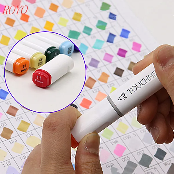 New Professional  Rich Pigment liquid chalk markers Alcohol Based Graffiti Twin Art Marker Dual-tip Sketch Marker pen