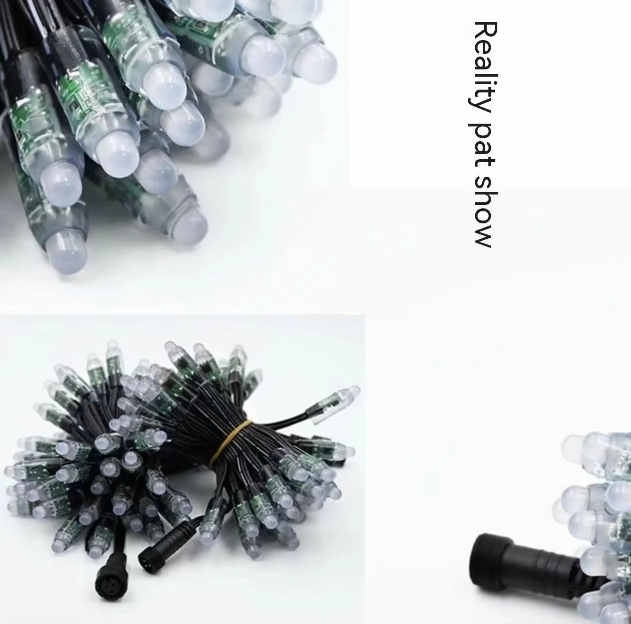 Factory Custom Led Exposed Light Ip67 Led Point Pixel Module CW WW R G B Led 5V 12V Led Pixel Light String