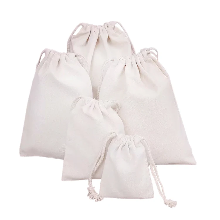 Хлопковые Чехлы для сумок на шнурке