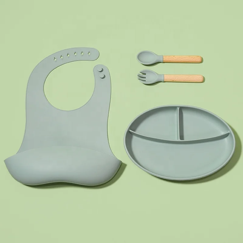 Competitive price ChinaManufacture bowl babi silicon baby silicone feeding bowl silicon bowl baby with spoon