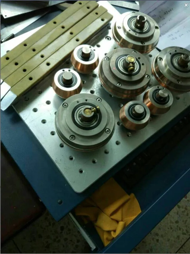 Spare parts for Suodornic Welder - Crown Z-bar and Roller Discon