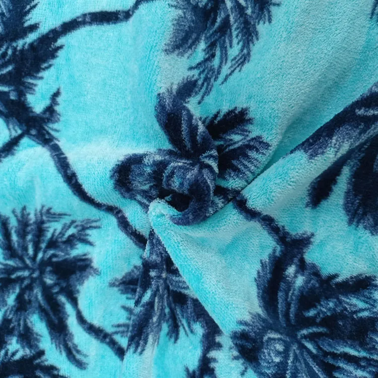 100% cotton velour Terry printed beach towel custom printing beach towels cotton swimming pool towel