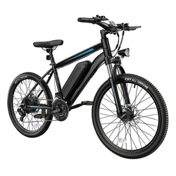 USA EU UK Warehouse 26inch Tire Folding Electric Mountain City Bike 350W Motor E Bicycle Kit Frame Dropshipping Fast Shipping