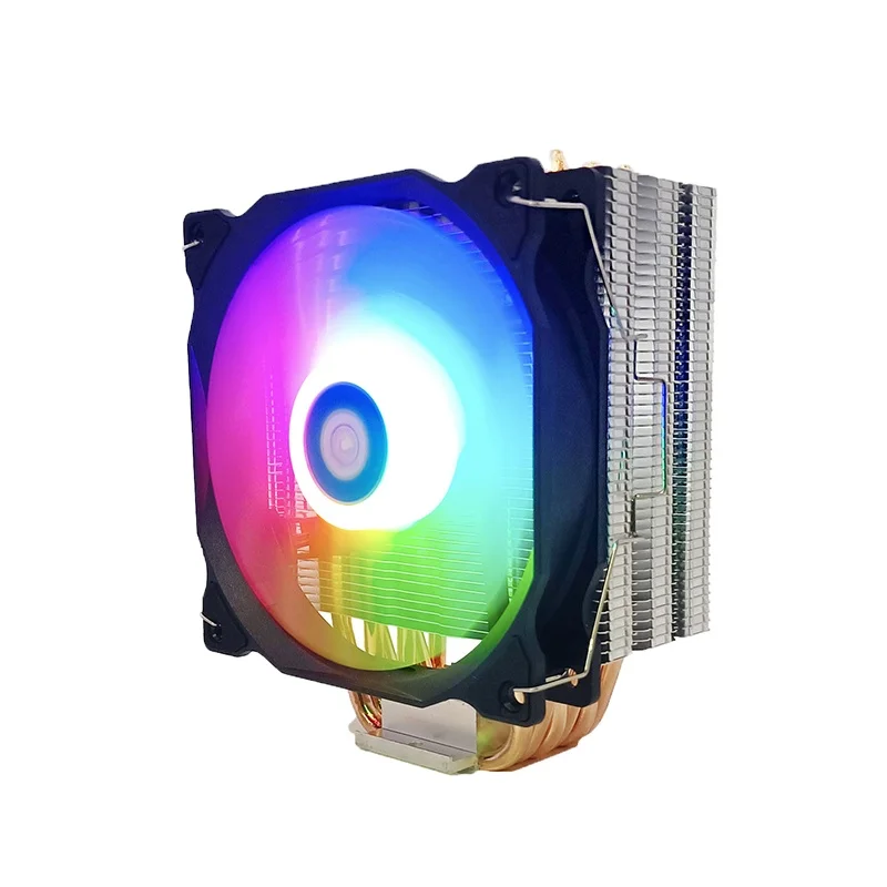 Great promotion of high cooler master quality 4 heat pipe RGB fans pc cpu cooler