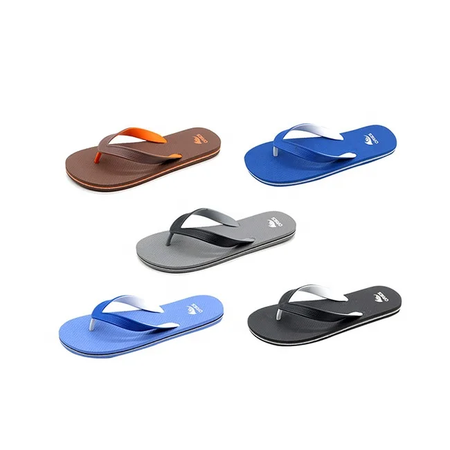 Colorful Pattern Comfortable Outdoor pool slippers Fashion Beach Slippers Raw Materials Men