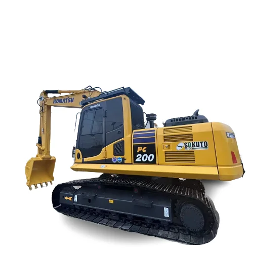 Japan Original used pc200-8 excavators  komatsu pc200 hydraulic crawler excavator 20ton second hand digger cheap price for sale