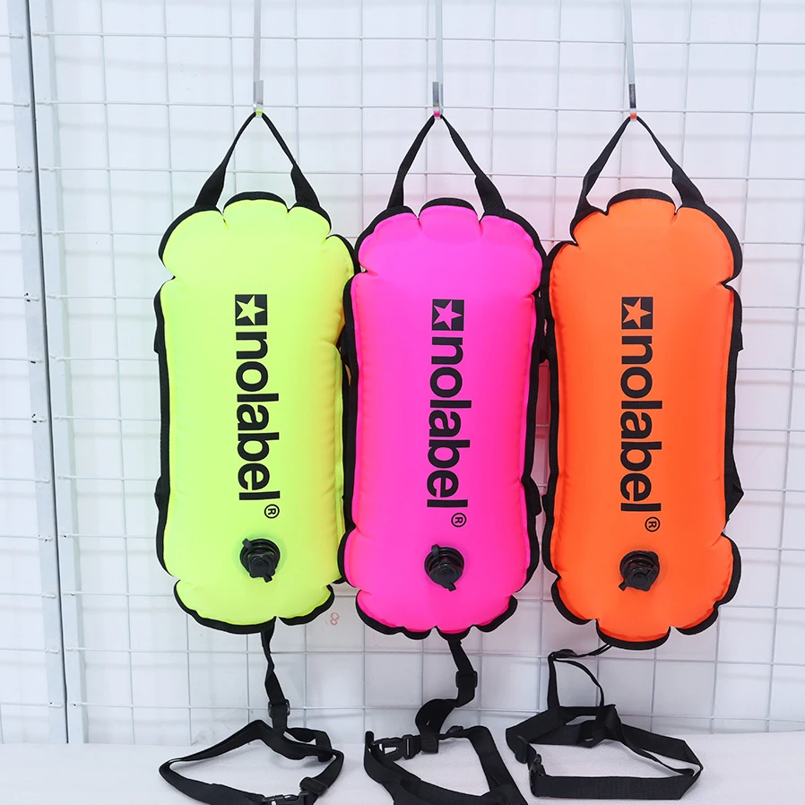 Factory Nylon Swim Float Scuba Buoy Diving Floating For Open Water Swim Buoy Bag
