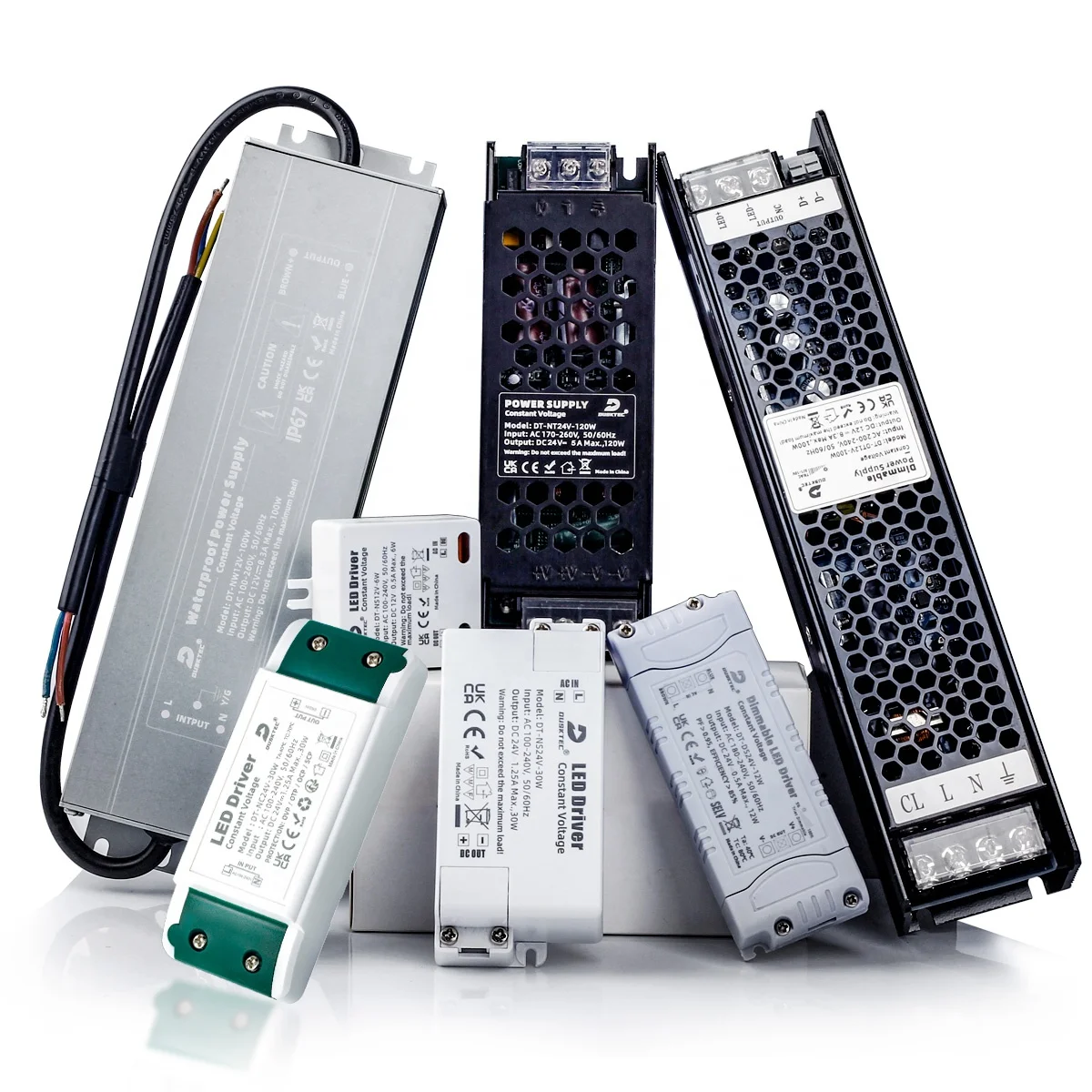 Dusktec на открытом воздухе 350 Вт 56 Тайвань 550ma Fortv 0.9a 32v макс CC intelillent воды изготовления 42вт 180ma металлический двойной 1050ma 55 290ma светодиодный драйвер