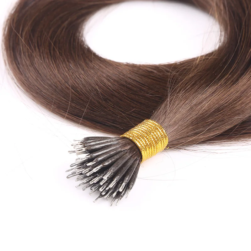 Wholesale Best Quality Raw Virgin Hair Nano Hair Extensions for Colors