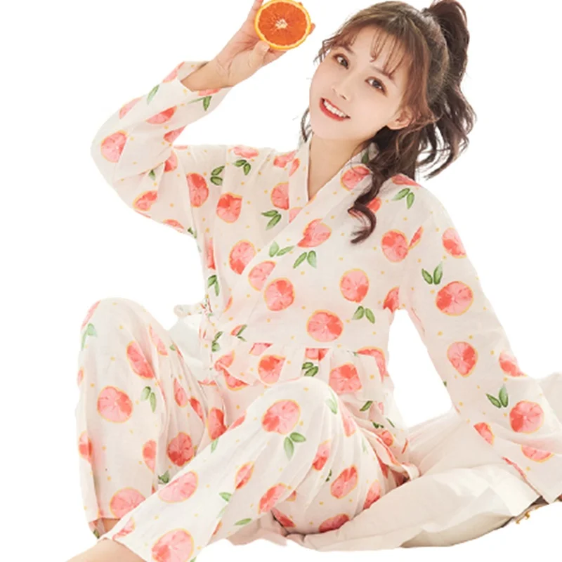 
Breathable Pregnant Maternity nursing clothing women spring autumn maternity pajamas set breastfeeding nightgown 