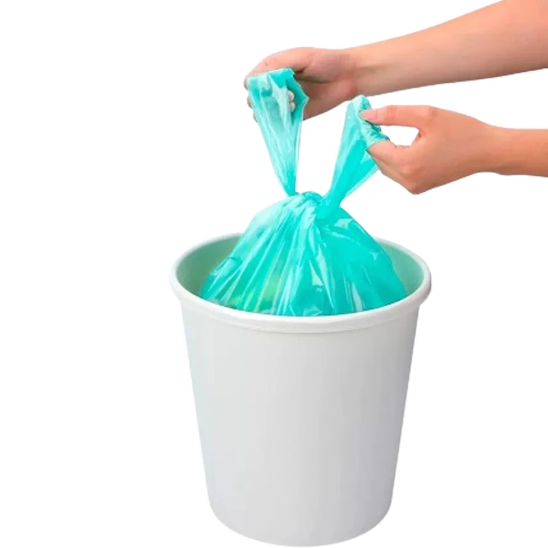 New Arrival Factory Sale  PVA Material Water Soluble Trash Bag Home Use Waste Bags