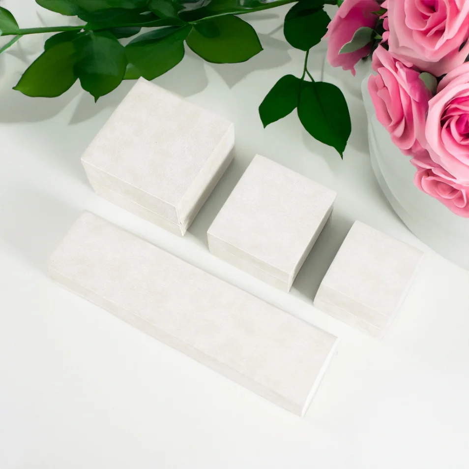 Factory sell custom jewelry box packaging for online store ring jewelry case paper cardboard boxes jewelry box with logo