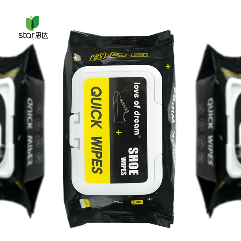 Китай OEM чистящие салфетки для обуви лучший поставщик