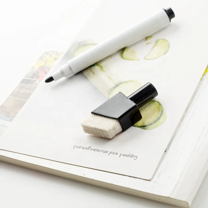 Wholesale 10Mm Bulk Bevel Magnetic Whiteboard Marker Pen Set With Eraser