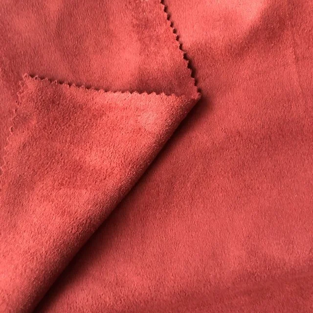 China High Quality Double Side Brushed Suede Fabric For Garments