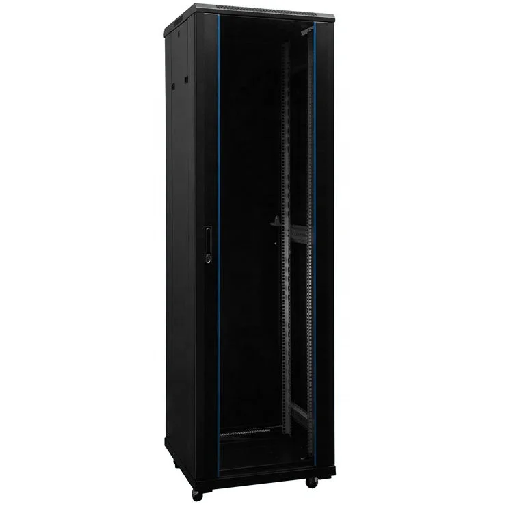 19' Best Price DDF Waterproof Floor Standing  32U 37U Network Server Rack Cabinet 22U 27U 42U 47U