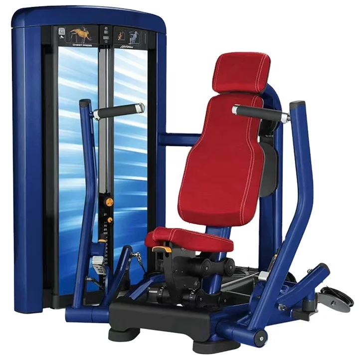 
Factory direct sales luxury club gym bodybuilding fitness equipment Converging Chest Press RuiBu-9028 