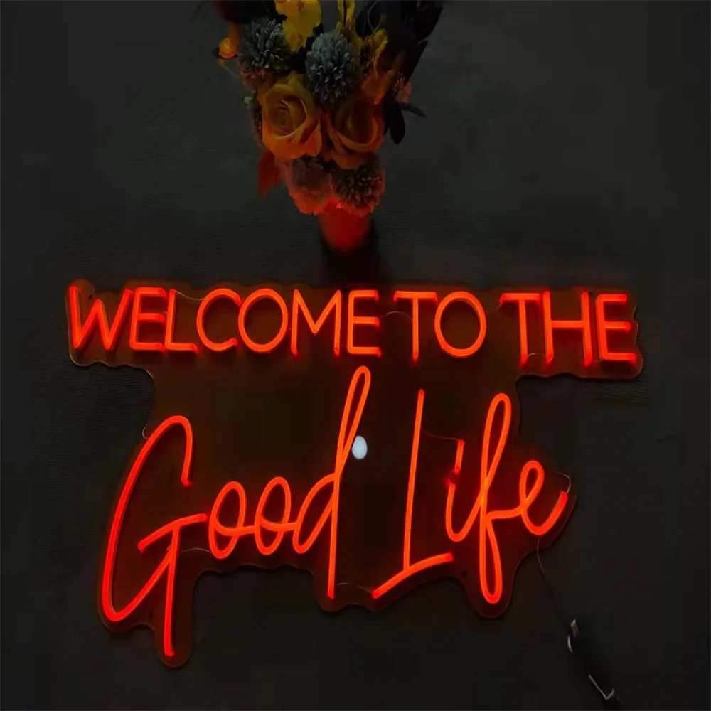 Drop Shipping 50cm Electronic Custom Made Pvc Glass Silicone Led Light Letters Wedding Mr&mrs Led Neon Sign