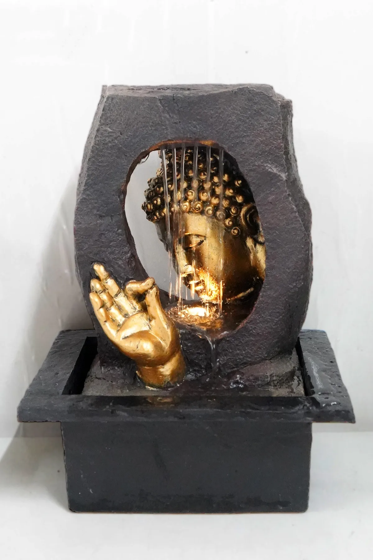 Manufacturer Wholesale Resin Buddha Statue Water Fountain Polyresin Hindu Gods Statues