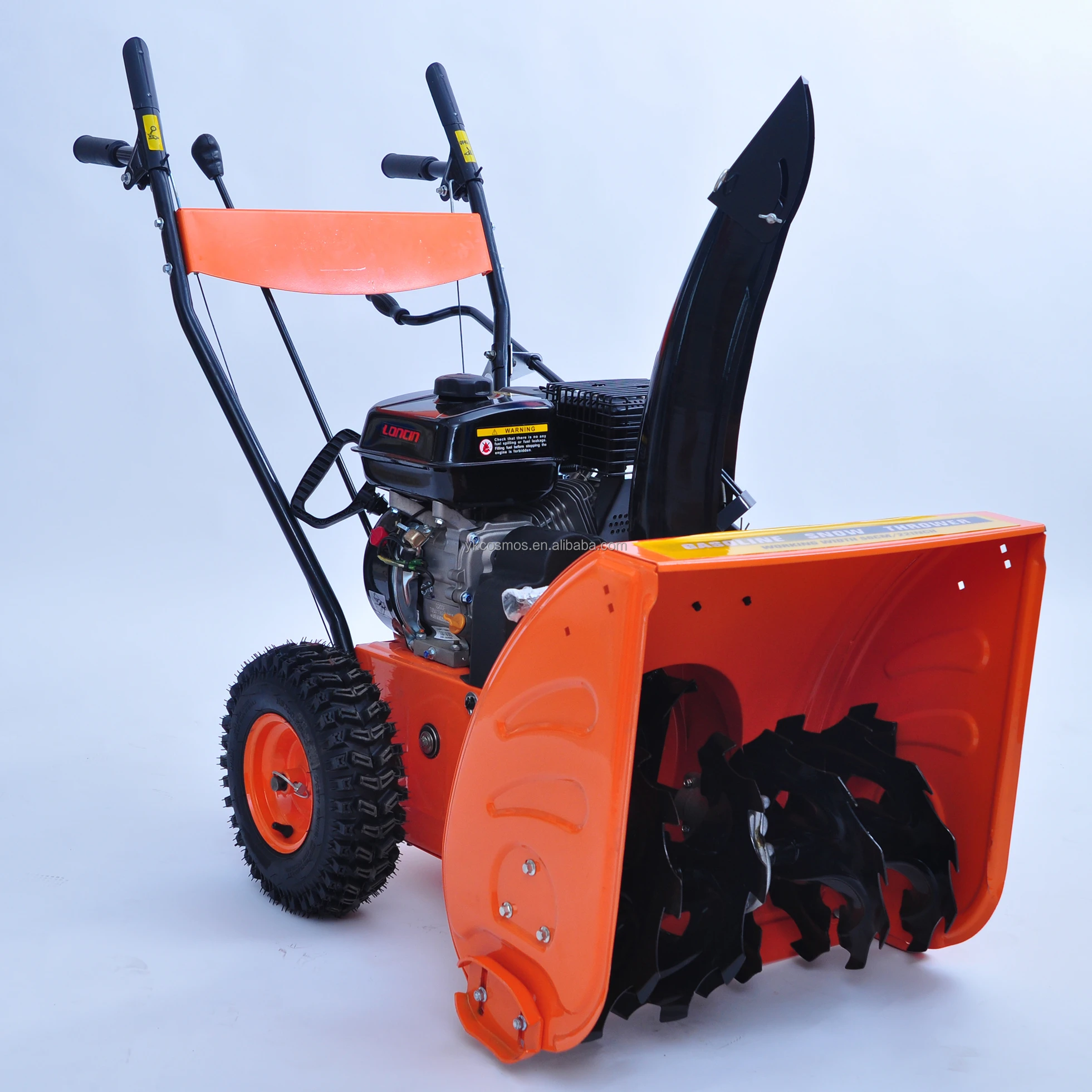Loncin Engine Snow Blower C-ST065A New Condition Walking Type Gasoline Snow Removal Equipment Core Gear Bearing Home Use