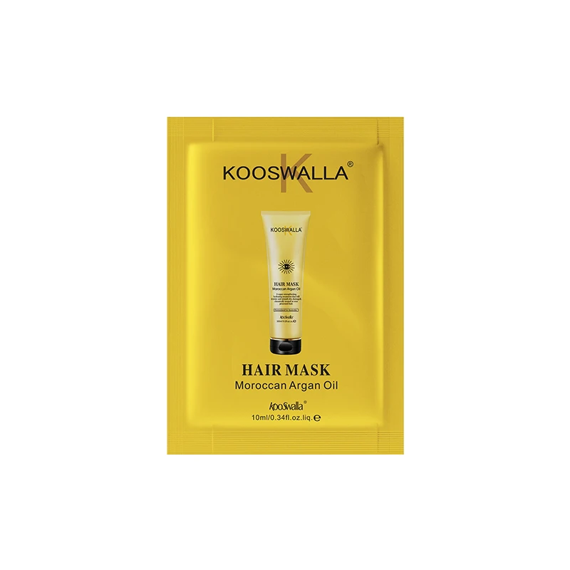 Hot wholesale Highly profitable Moisturizing argan oil hair mask sachet bag