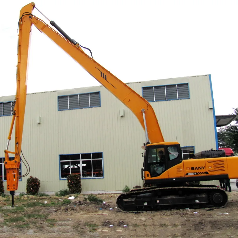 Super heavy duty excavator long reach boom and arm For sale HITACHI EX30/EX40/EX60/EX100/EX120/EX200/EX220/EX270/EX300 parts