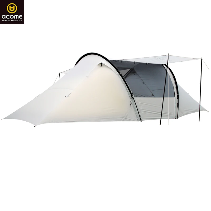 
Acome 2021 High Quality 4 Person Tunnel Tent Outdoor travel Resort Camping for Team Family tents for party 