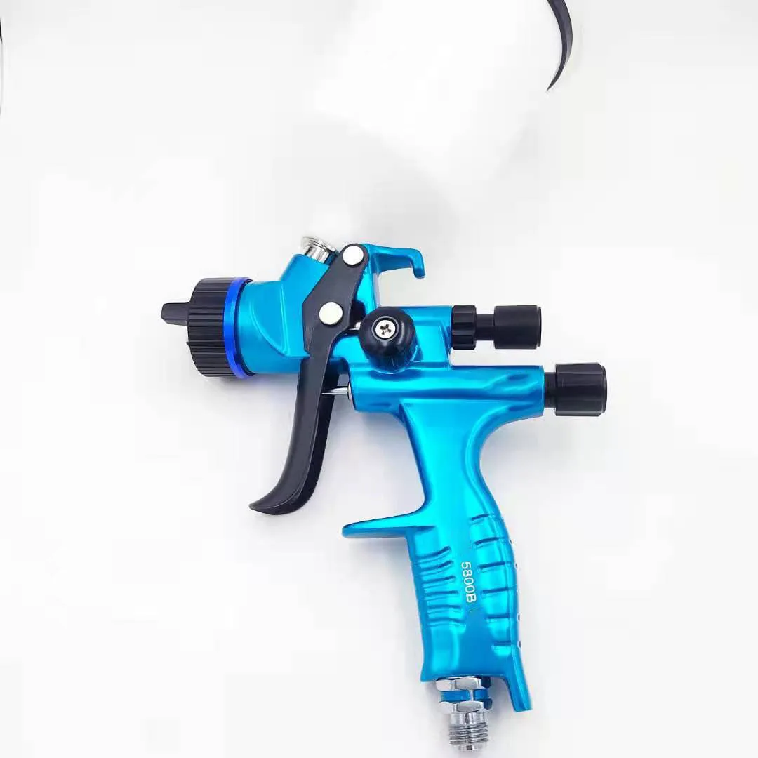 Newest 5800  Waterbase painting gun High performance forge spray gun Blue type