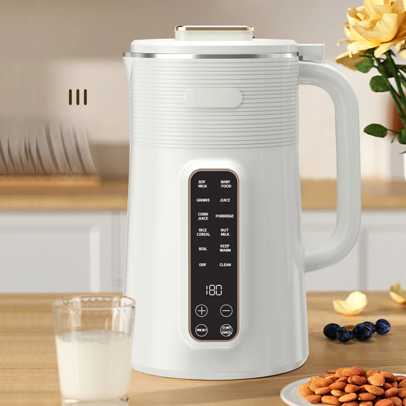 Best Selling Innovative Product 1000ml Heating Blender Table Blender Machine Soymilk Nut Milk Maker